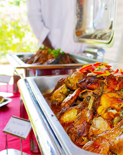Ciala Resort - Dining- Outdoor Catering